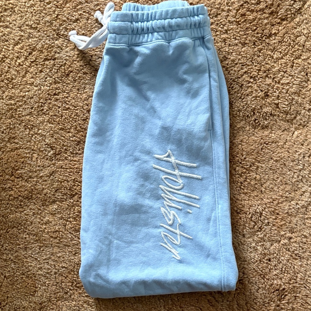 Hollister Sky Blue Sweatpants
